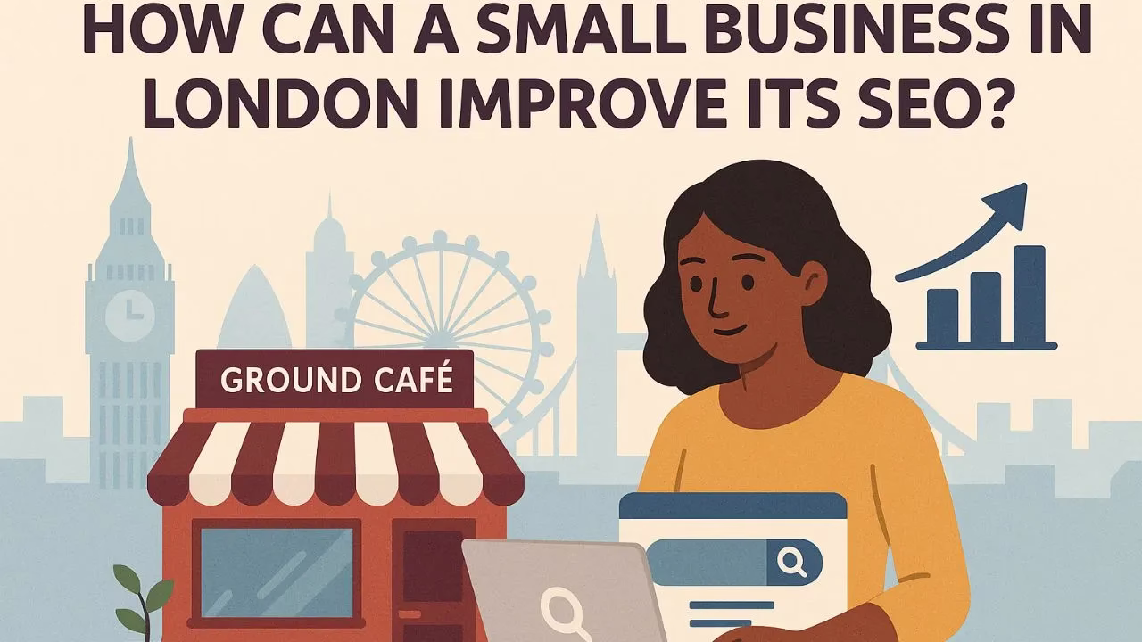 How can a small business in London improve its SEO