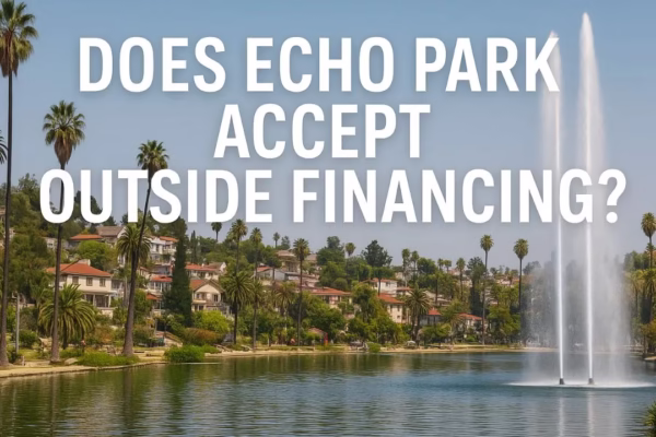does echo park accept outside financing