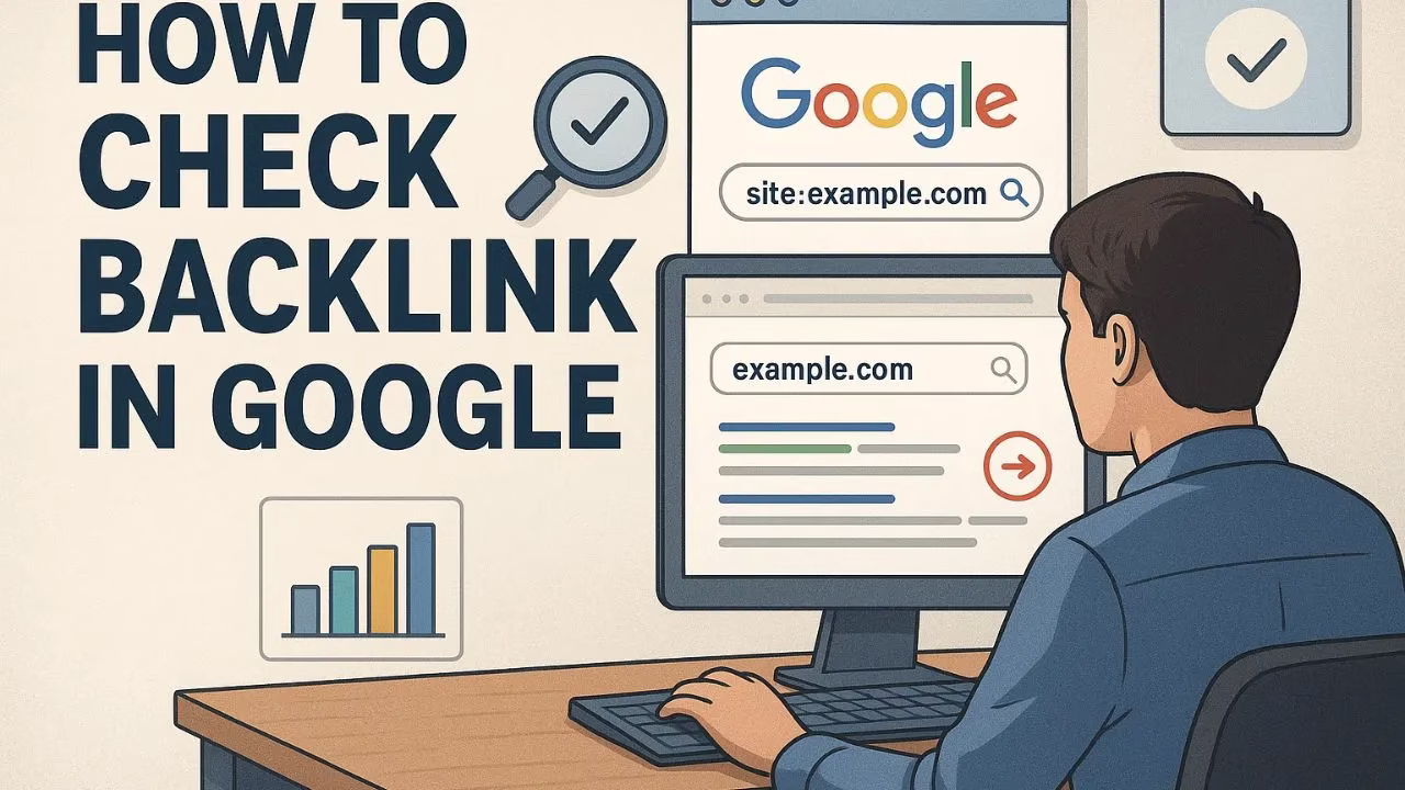 how to check backlink in google
