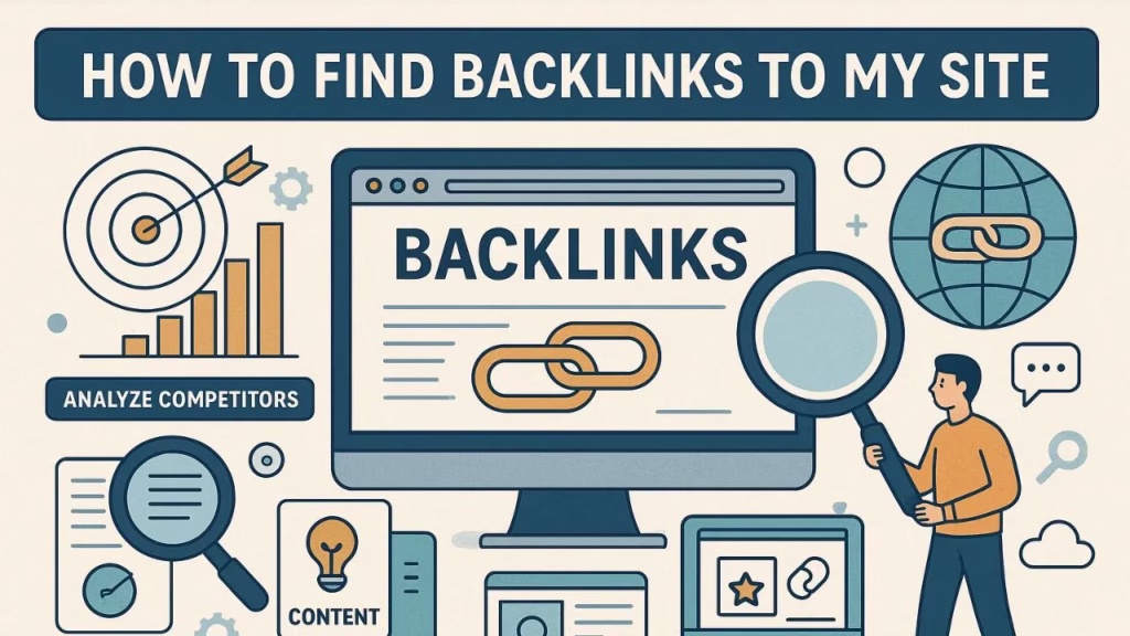 how to find backlinks to my site