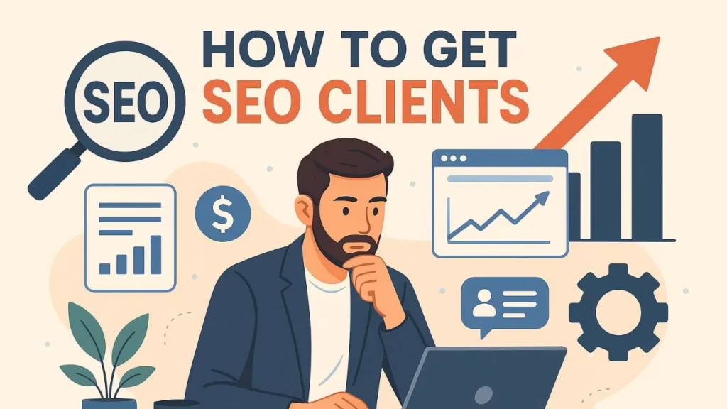 how to get SEO clients