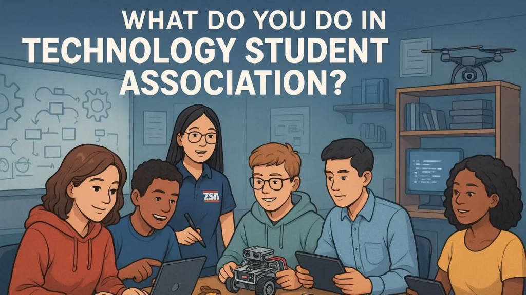 what do you do in technology student association