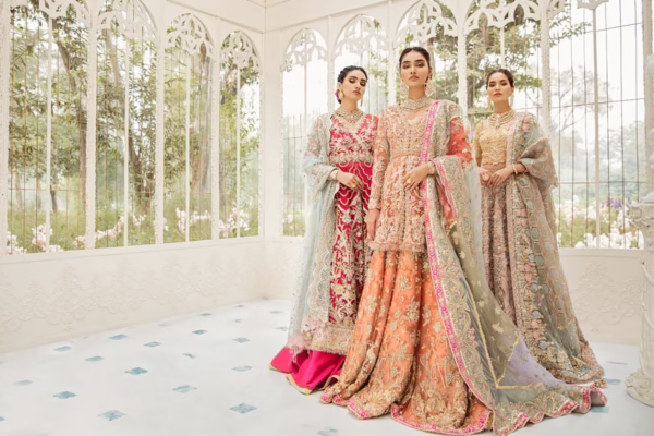 Seasonal Choices in Fabrics for Pakistani Wedding Dresses