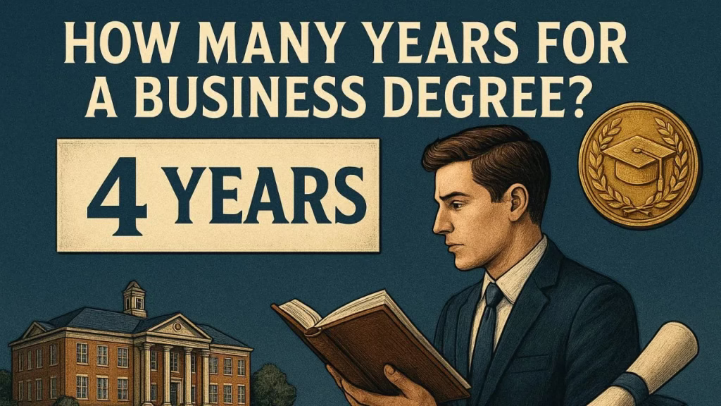 how many years for a business degree