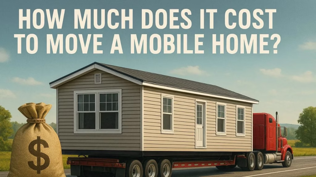 how much does it cost to move a mobile home