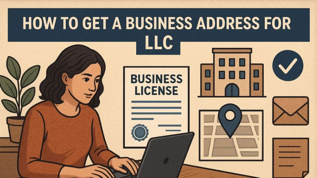 how to get a business address for LLC