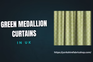 Green Medallion Curtains