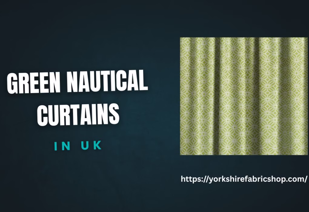 Green Nautical Curtains