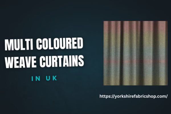 Multi Coloured Weave Curtains Add Texture and Vibrancy to Any Space Multi Coloured Weave Curtains