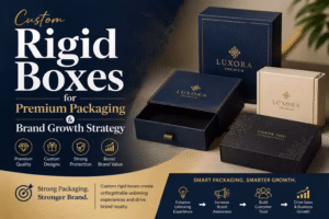 Custom Rigid Boxes for Premium Packaging and Brand Growth Strategy